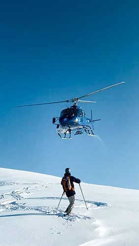 Heli skiing romania airbus AS350 B3