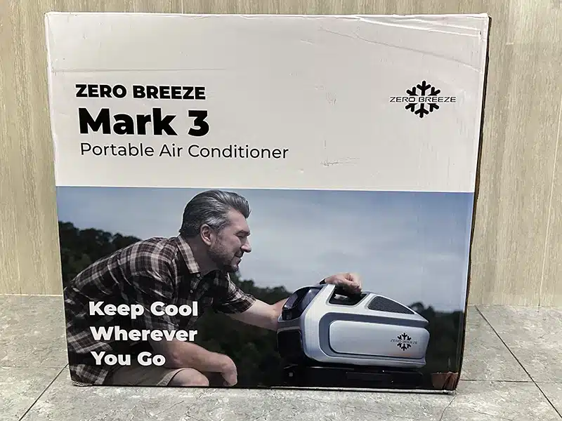 ZERO BREEZE Mark 3 review box